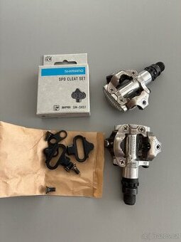 Set Shimano MTB kufry a pedály SPD