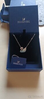 Náhrdelník labuť Swarovski - 1