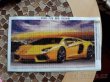 Obrázek z plastových kamínků - auto