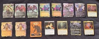 MAGIC sbírka – foil/mythic/rare – TOP STAV 1154 kusů
