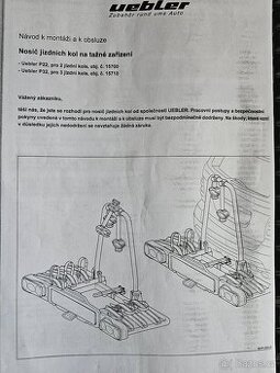 nosič na 3 kola Vebler