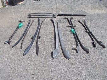 Hagusy, příčníky, síť na různé vozy