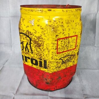 Plechový sud Polaroid