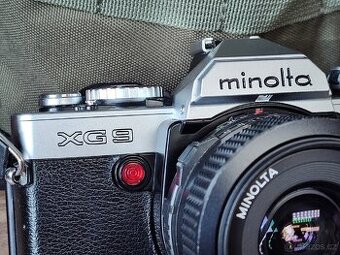 Kinofilm Minolta XG-9 + Minolta MD 28/2.8