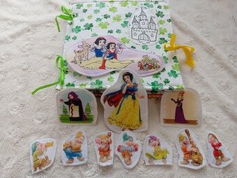 quiet book Sněhurka