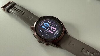 Garmin Fenix 7s Sapphire Solar