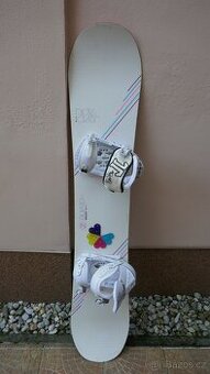 Snowboard NIDECKER DIVINE 149CM/VÁZÁNÍ BURTON