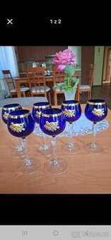 Skleničky s mysliveckou tematikou