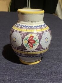 Keramická vázička Slovenská majolika Modrá