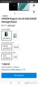 Mobil Honor Magic 5lite