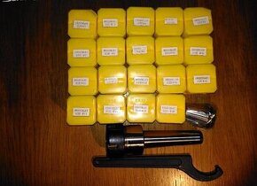 Kleštinový upínač ER32 + sada kleštin