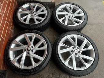 Alu 18" 5x100,škoda VEGA Scala , KamiQ , zimní 93% TOP