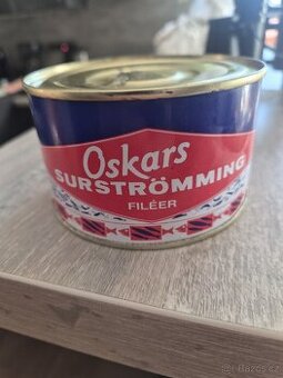 Konzerva. Originální Švédský surstromming
