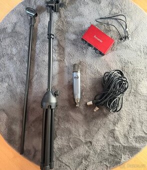 Kompletní set na nahrávání – Blue + Focusrite