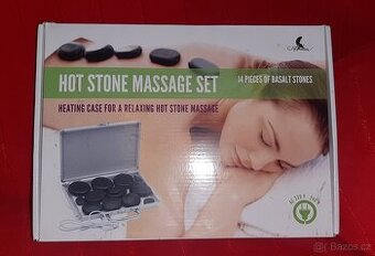 Prodám masážní kameny 14 ks v kufříku