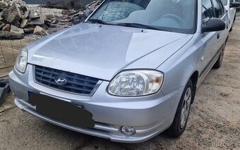 HYUNDAI ACCENT 1.4 SUPER STAV I VZHLED Tažné z