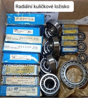 LOŽISKA axiální/radiální, STAHOVÁKY... foto