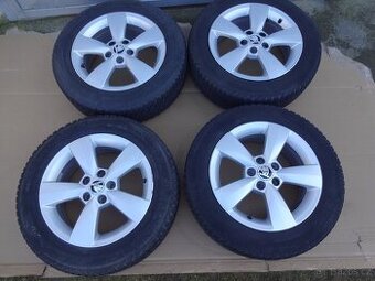 ŠKODA FABIA III,RAPID - sada zimních Alu kol 15"