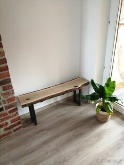 Lavička ze dřeva (masiv)