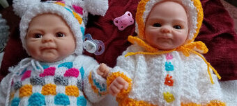 Reborn-Prodám silikonová dvojčátka