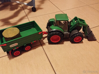 SCHLEICH 42379 Traktor s přívěsem