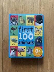 Dětský obrázkový atlas zvířat- First 100 animals