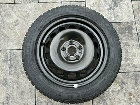 Plechový disk s pneu GoodYear 5x112 et50 205/55/R16 - 1