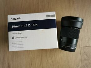 Sigma 30mm f1.4 pro Sony E