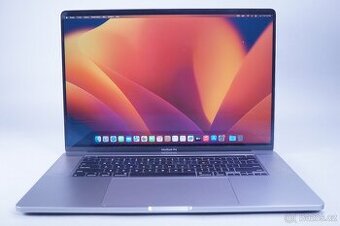 ZÁRUKA/Macbook Pro 16"CTO/I9 2.4GHZ/64GB RAM/512GBSSD/TOP