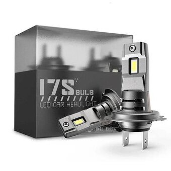 LED ŽÁROVKY H7 I7S 6000K CAN BUS - 2KS