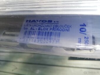 Ukončovací ALU lišty HAVOS-obklad/dlažba