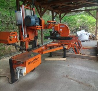 Kmenová pásová pila LT 40 Wood-Mizer, omítací pila OP-450