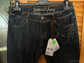 Nové Jeans džíny vel 30 (M)