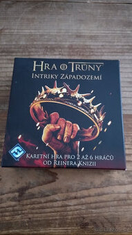 Hra o Trůny - Intriky Západozemí - kartová hra - 1