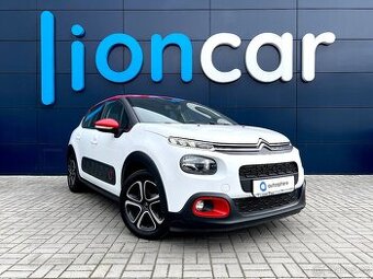 Citroën C3 FEEL, 82k, kamera, mrtvý úhel