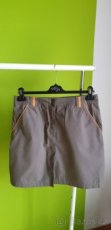 Sukně AlpinePRO s kapsami - khaki