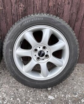 Zimní sada Mini 16" 4X100 6.5J ET48 PNEU 195/55 R16 zánovní