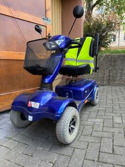 Elektrický vozík pro seniory, čtyřkolka