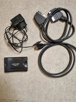 HDMI to SCART převodník signalu plus kabeláž