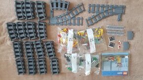 Lego 60198: 2x Kontrolní věž, 2x Trať s prejezdem