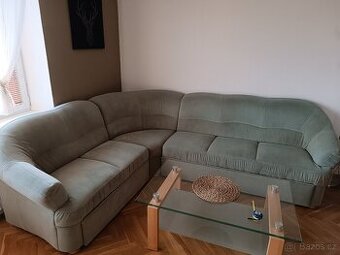Rozkládací rohová sedačka -levý roh