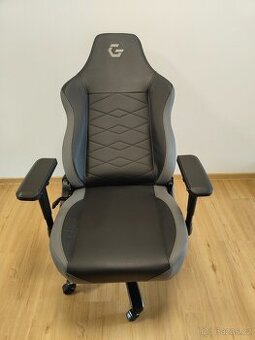 CZC Gaming Bastion, herní židle, černá/šedá
