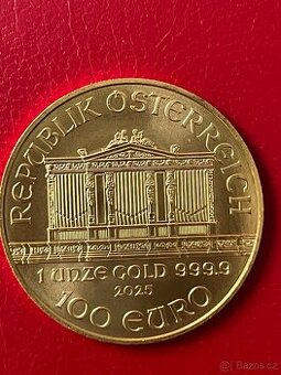 Zlato / zlatá investiční mince 1 oz Wiener 2025