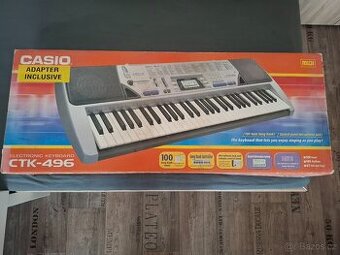 klávesy CASIO CTK-496