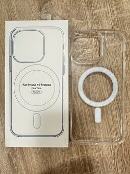 průhledný kryt s magsafe iphone 16 Promax