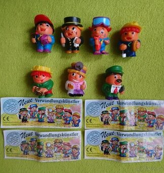 Kinder figurky-sada Neue Verwandlungskünstler 4xBPZ