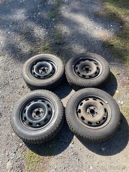 5x100 R15 195/65 Zimní 7mm Dot24