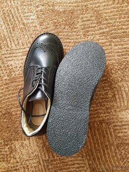 Ručně šité kožené boty značka Vasky vel.35