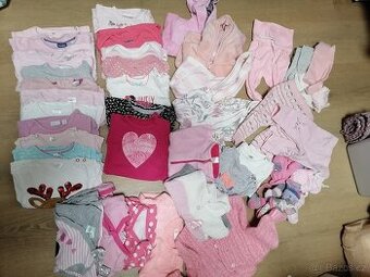 Balík dívčího oblečení vel. 62/68