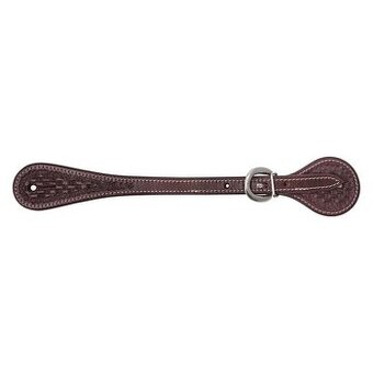 Westernové řemínky na ostruhy NOVÉ, barva. hnědá